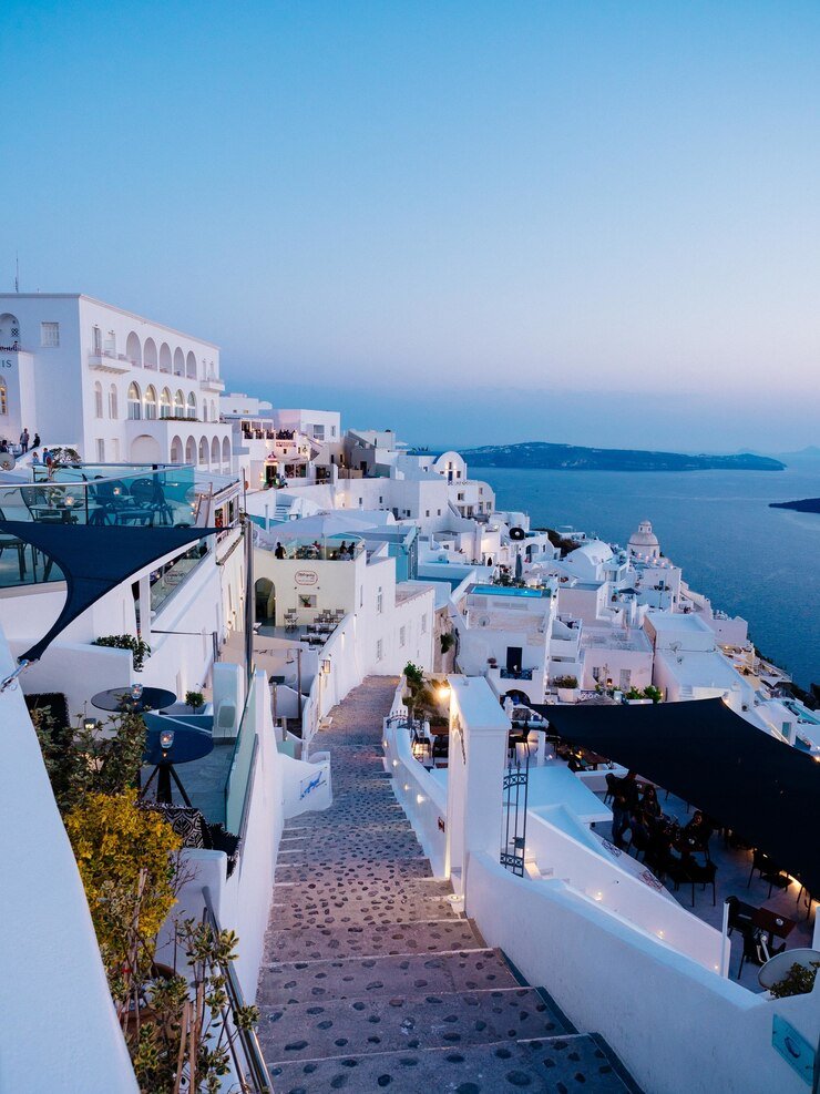 Flying Dress Santorini